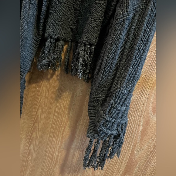 Sonoma Gray Open-front Sweater Vest - Picture 5 of 5